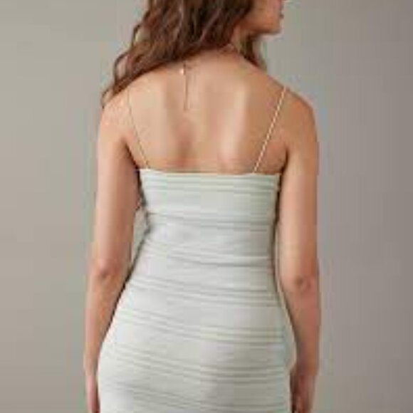 American Eagle - Knit Square Neck Mini Dress - Picture 3 of 5